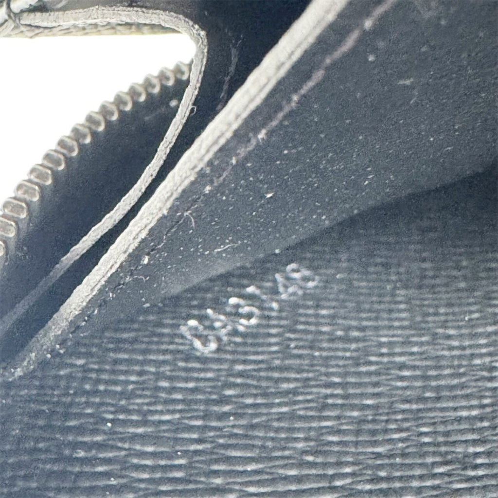 Louis Vuitton Black Gray Monogram Eclipse Monogram Eclipse Long Wallet