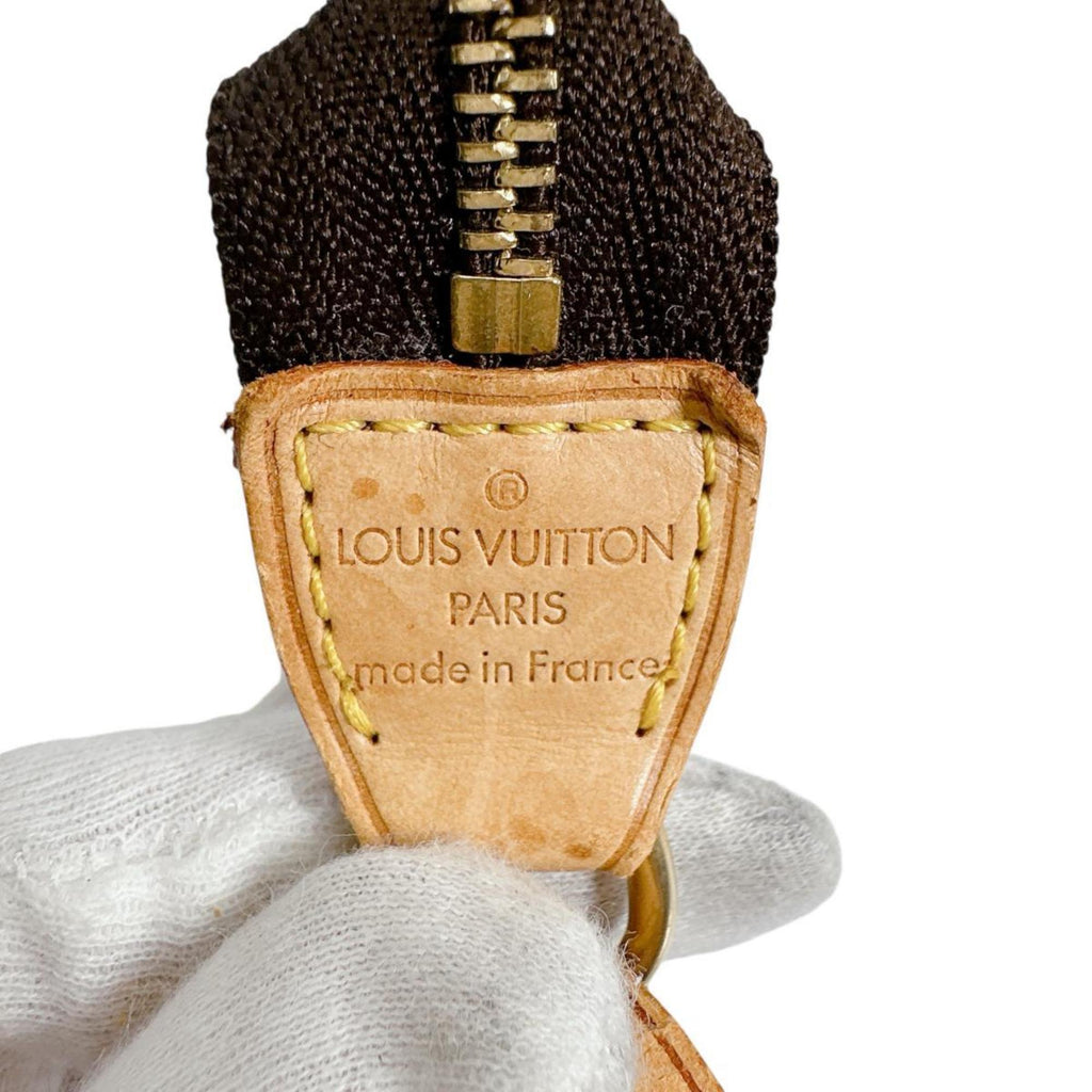 Louis Vuitton Monogram Brown Monogram Pochette Pouch Shoulder Bag