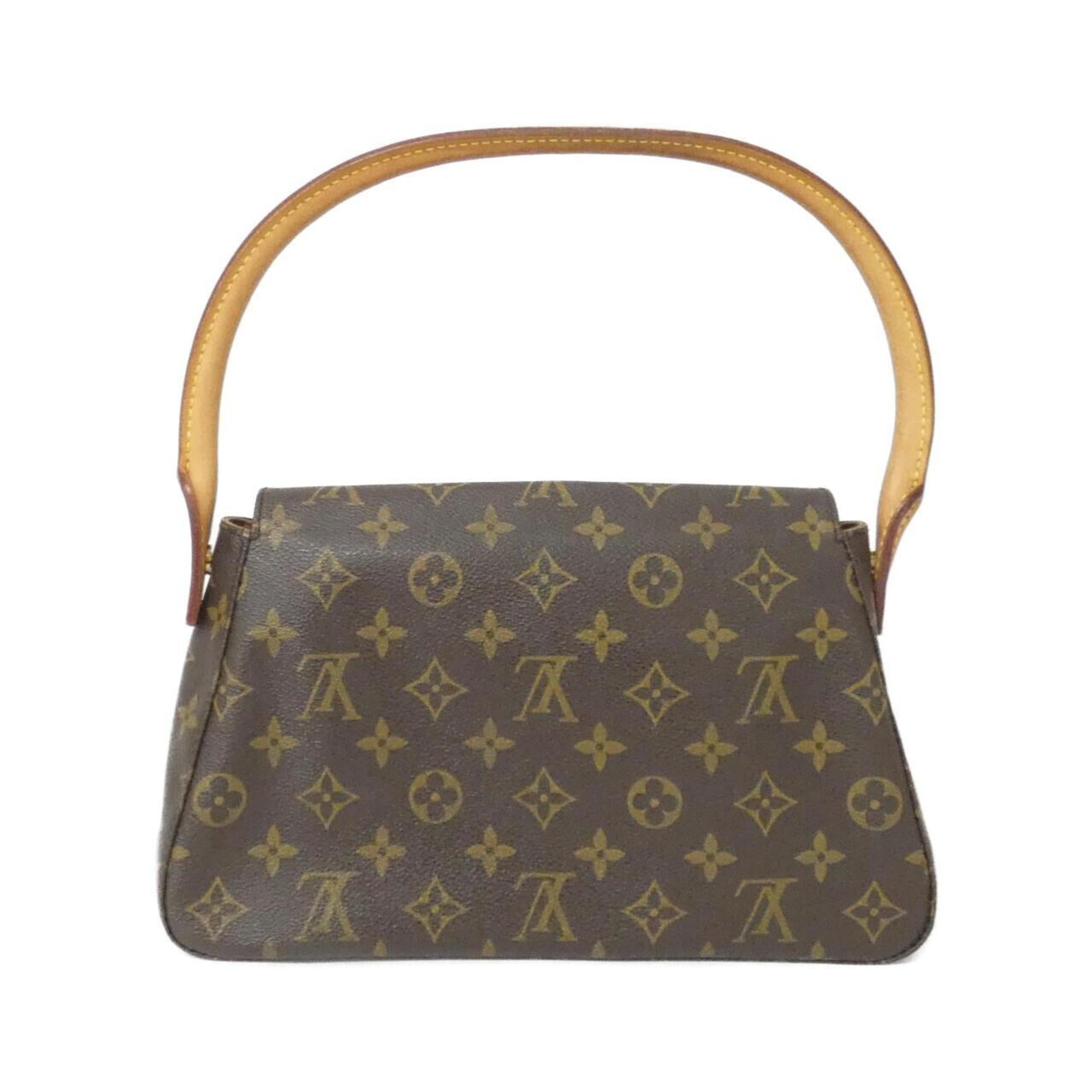 Louis Vuitton Marron Coated Canvas Shoulder Bag