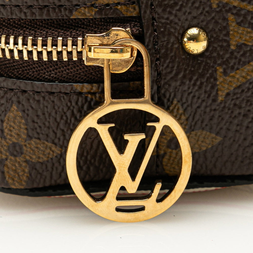 Louis Vuitton Brown Multi-Color Pvc Leather Pouch