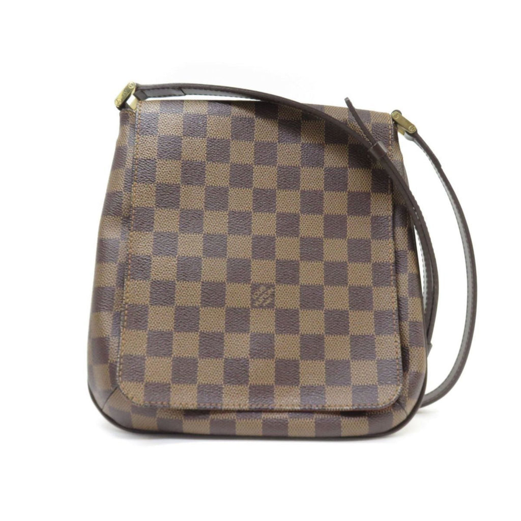 Louis Vuitton Brown Ebene Damier Canvas Shoulder Bag