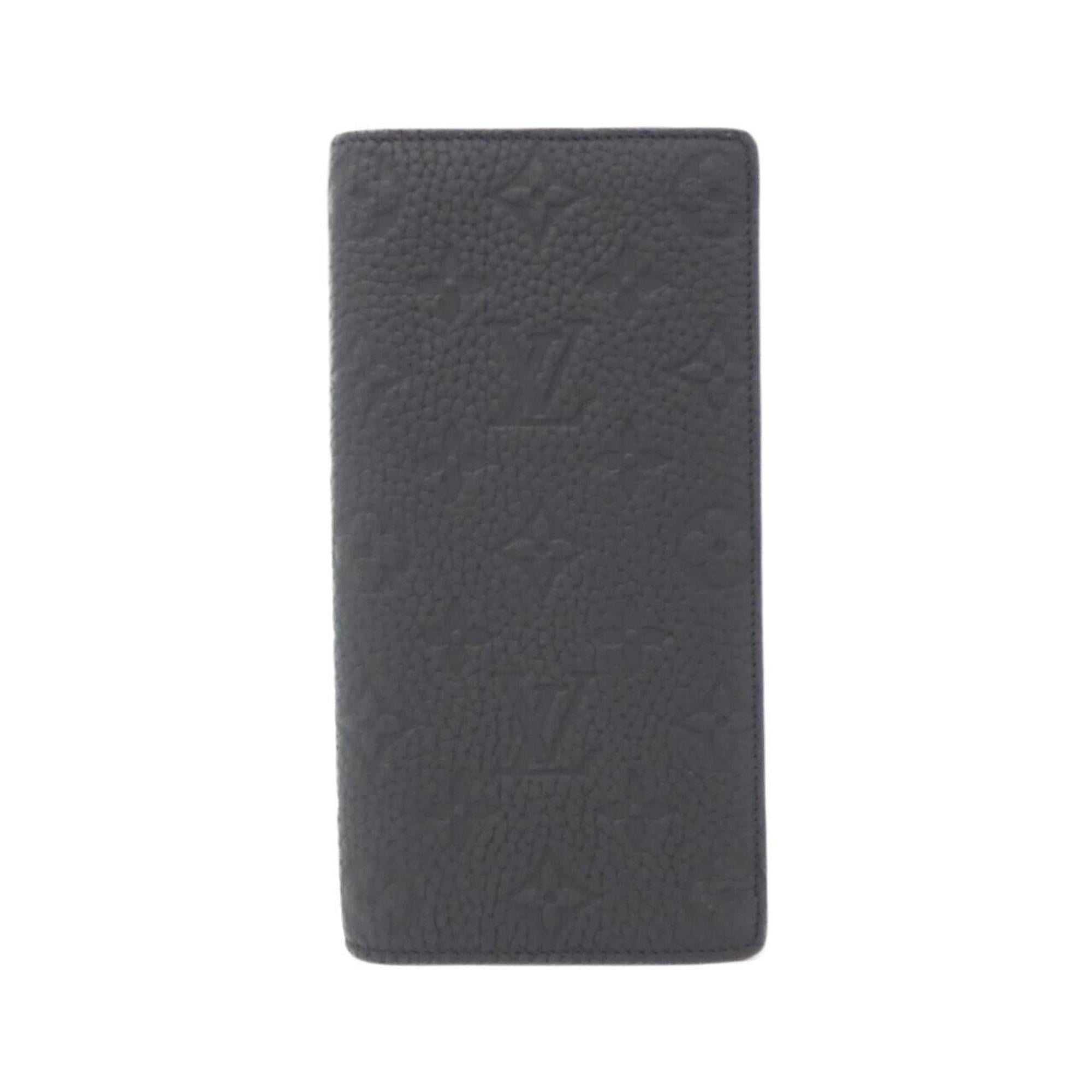 Louis Vuitton Taurillon Black Monogram Monogram Leather Long Wallet