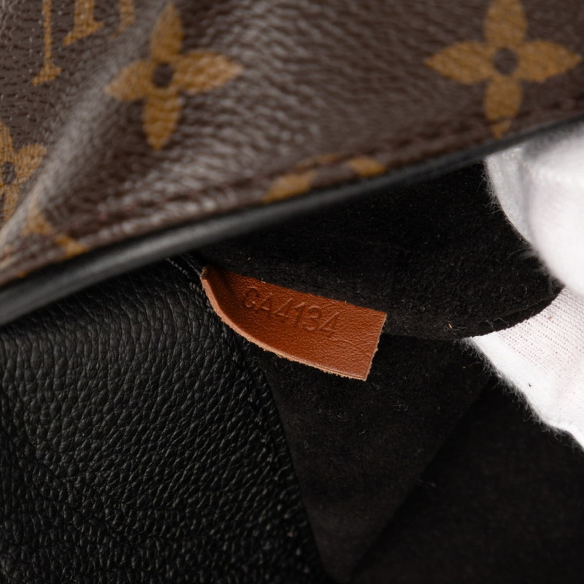 Louis Vuitton Brown Noir Pvc Leather Handbag Shoulder Bag