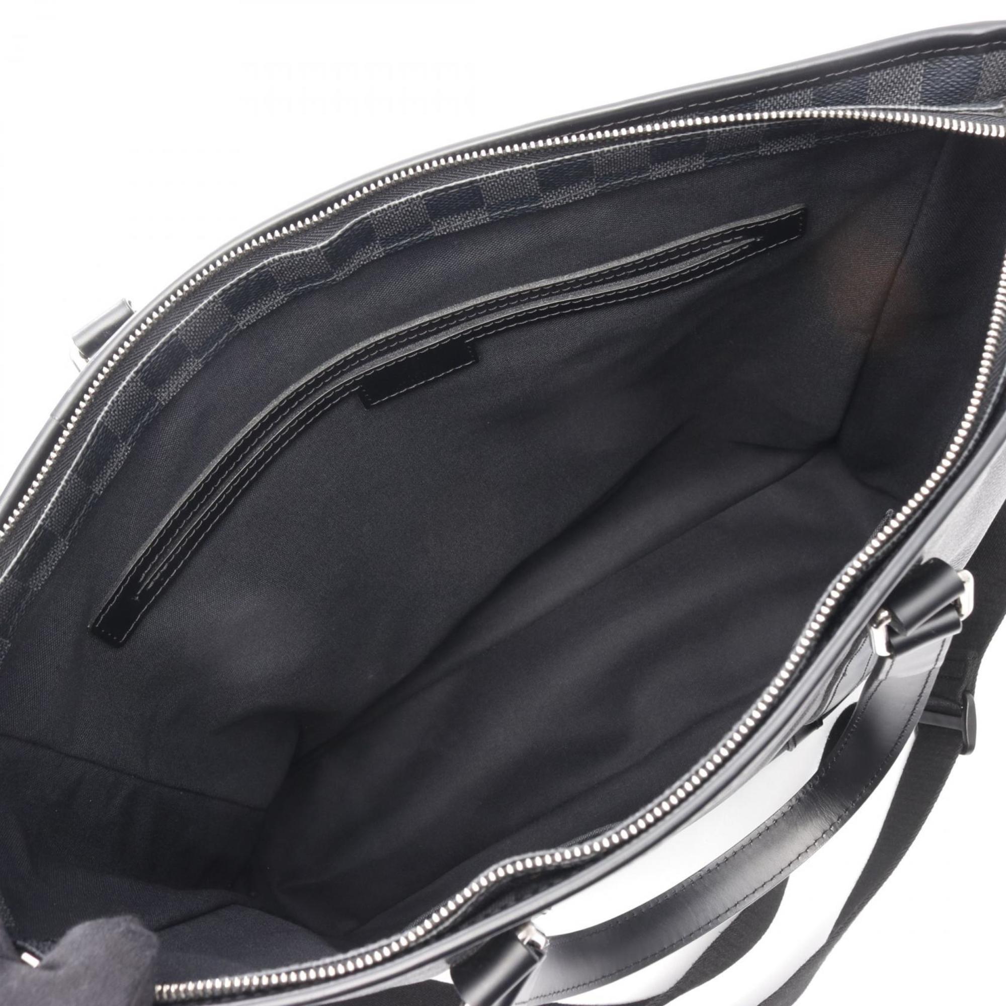 Louis Vuitton Damier Graphite Black Coated Canvas Tote Bag