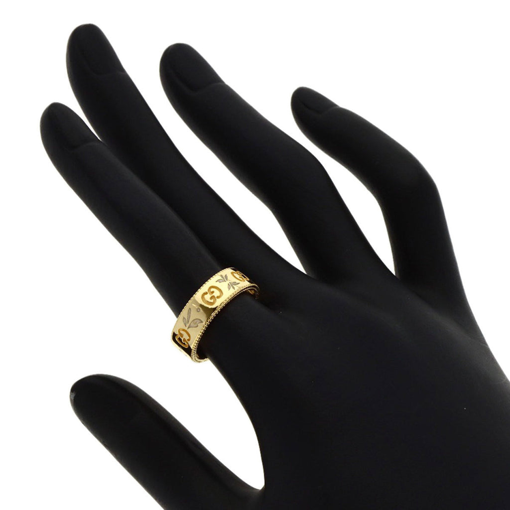 Gucci Icon Yellow Gold (18K) Band Ring (Pre-Owned)