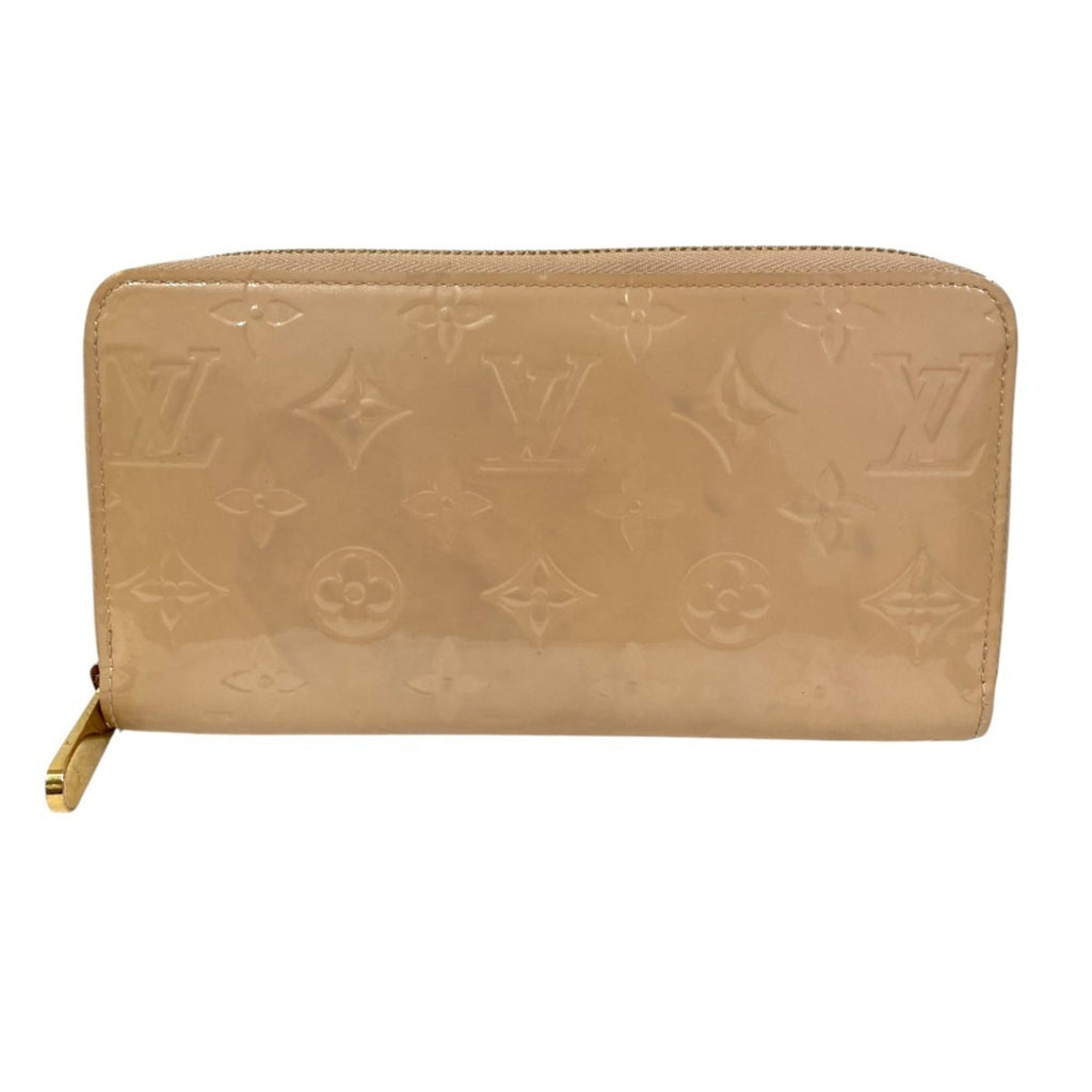 Louis Vuitton Beige Monogram Vernis Wallet
