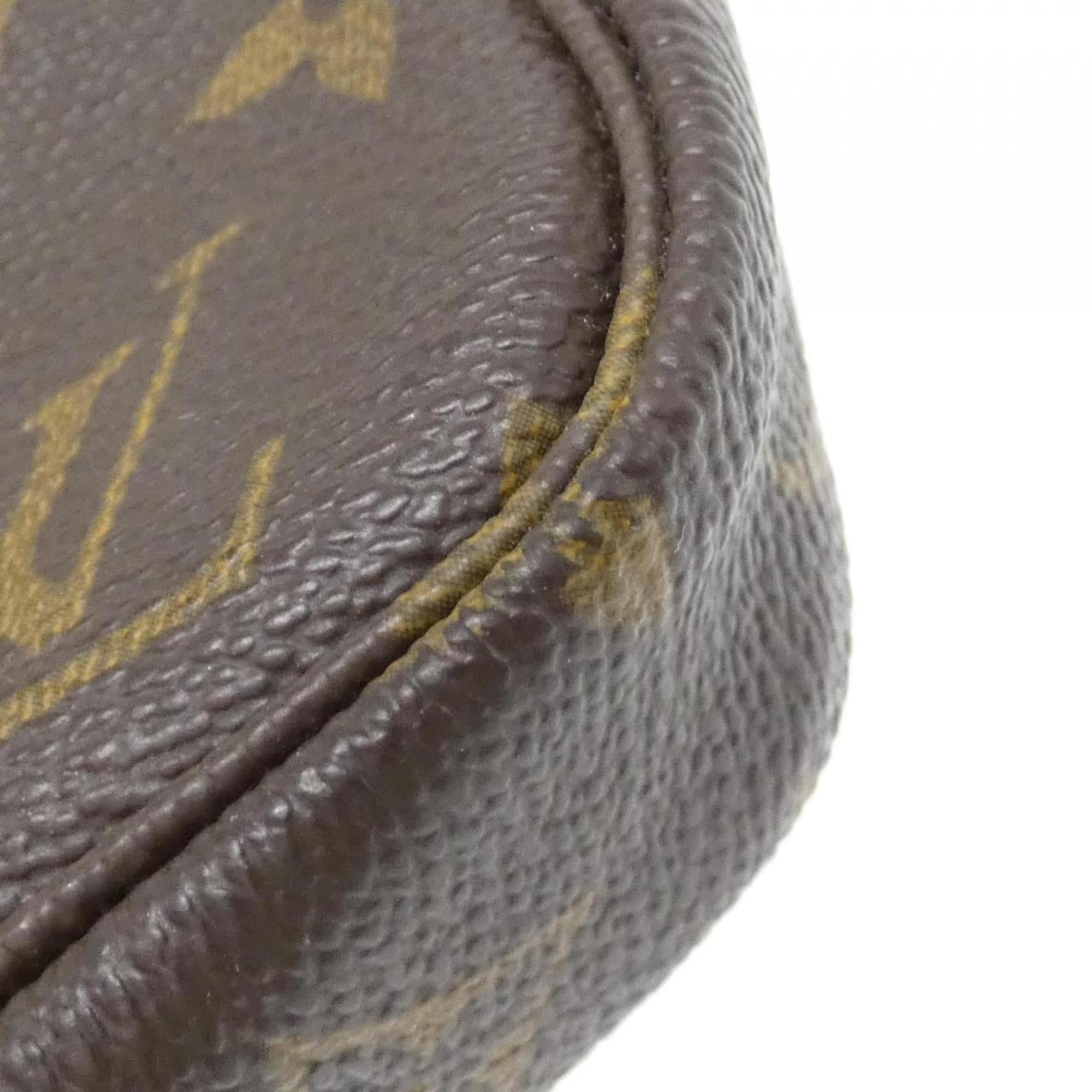 Louis Vuitton Monogram Marron Coated Canvas Pouch