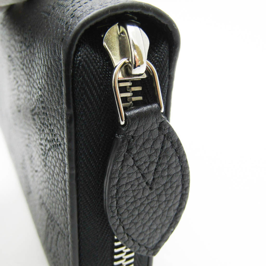 Louis Vuitton Mahina Noir Mahina Leather Long Wallet