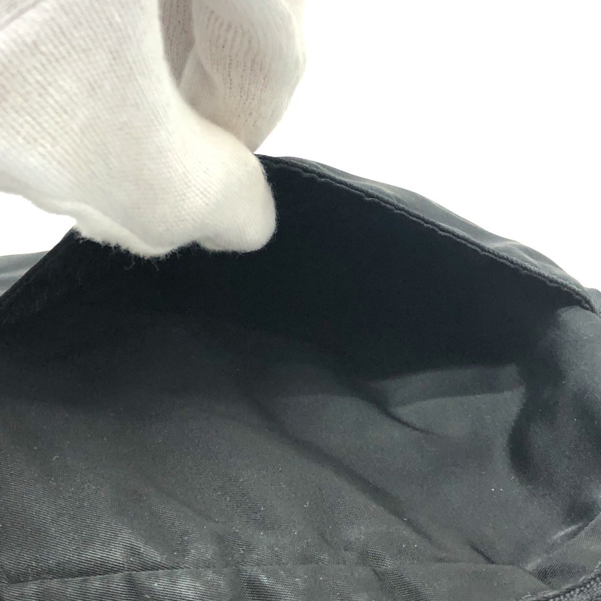 Prada Black Nylon Clutch Bag