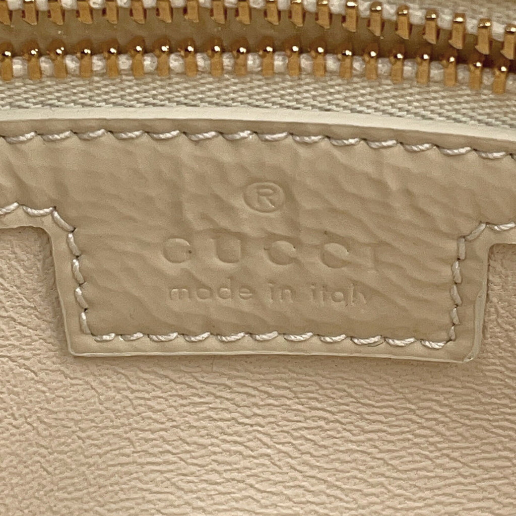 Gucci Ivory Ivory Handbag Shoulder Bag (Pre-Owned)