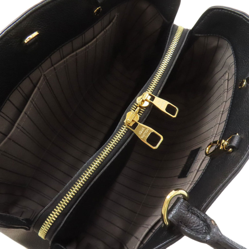 Louis Vuitton Noir Monogram Empreinte Handbag