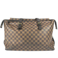 Louis Vuitton Brown Damier Canvas Shoulder Bag Tote Bag