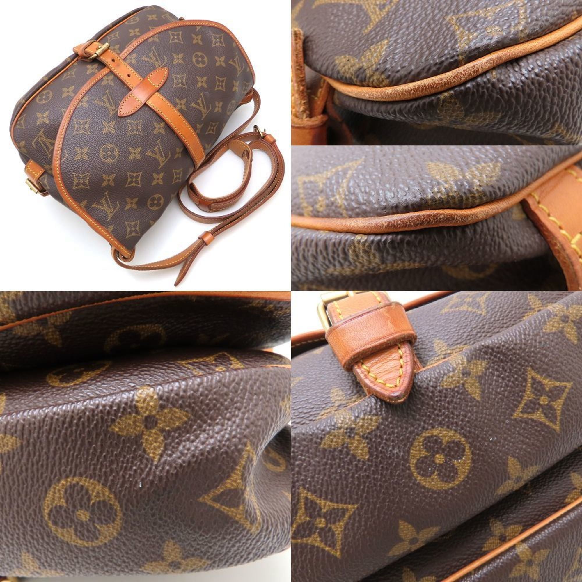 Louis Vuitton Brown Monogram Monogram Canvas Shoulder Bag