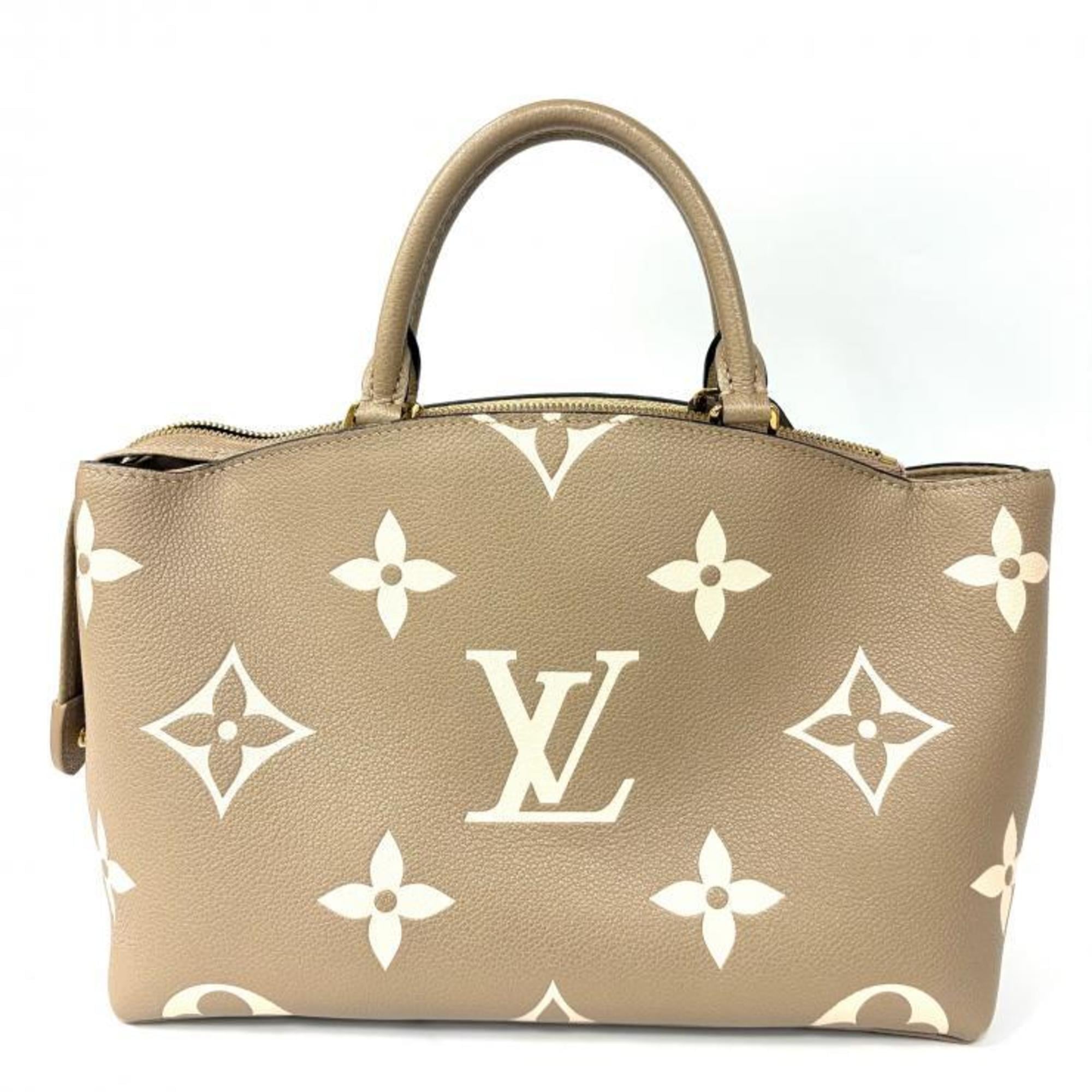 Louis Vuitton Beige Ivory Tourterelle Monogram Empreinte Handbag