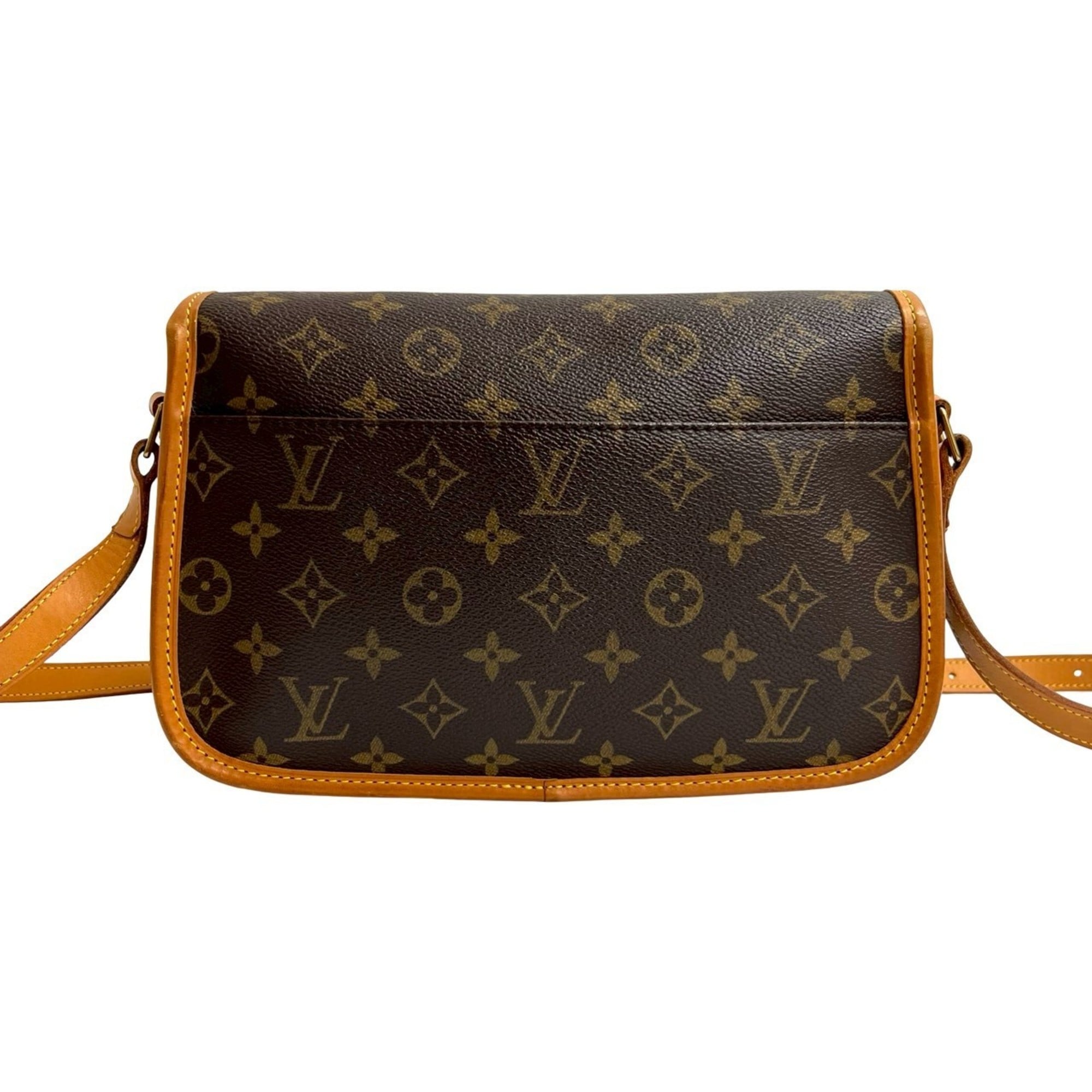 Louis Vuitton Brown Leather Pvc Pochette Shoulder Bag