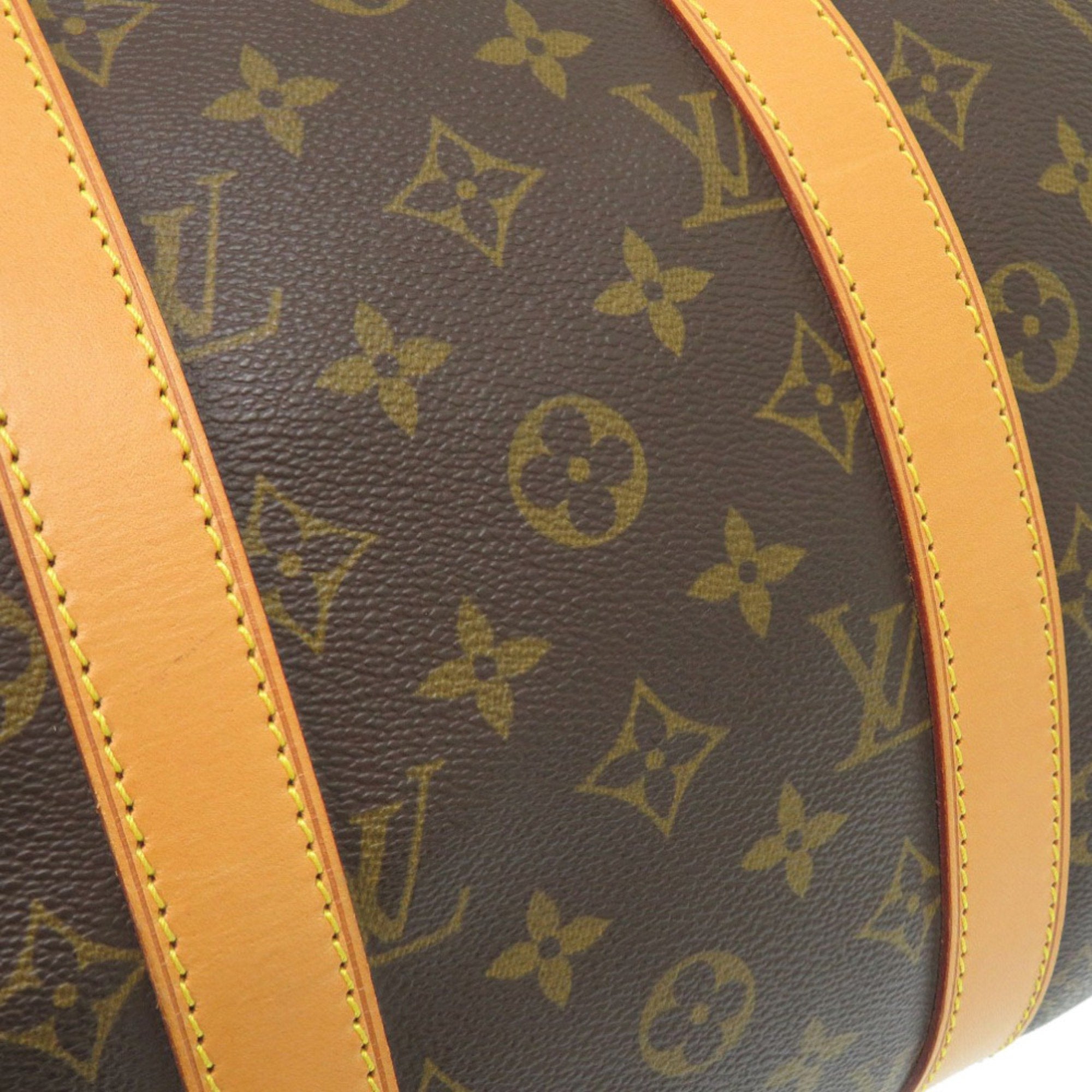 Louis Vuitton Brown Monogram Canvas Boston Bag