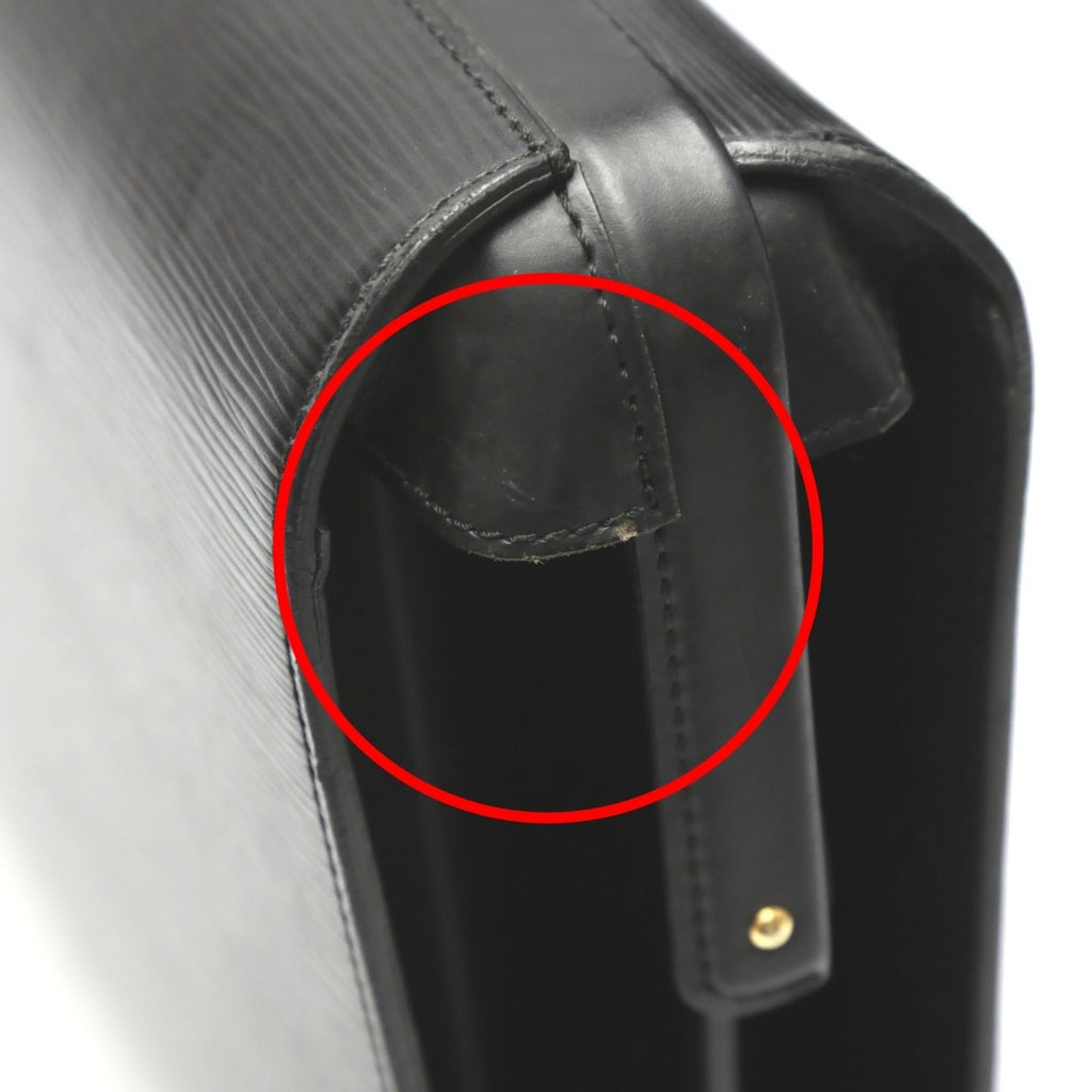 Louis Vuitton Epi Black Epi Leather Briefcase