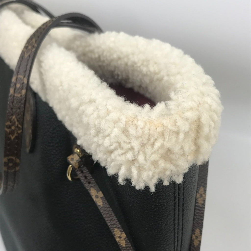 Louis Vuitton Black Monogram Monogram Leather Shoulder Bag Tote Bag