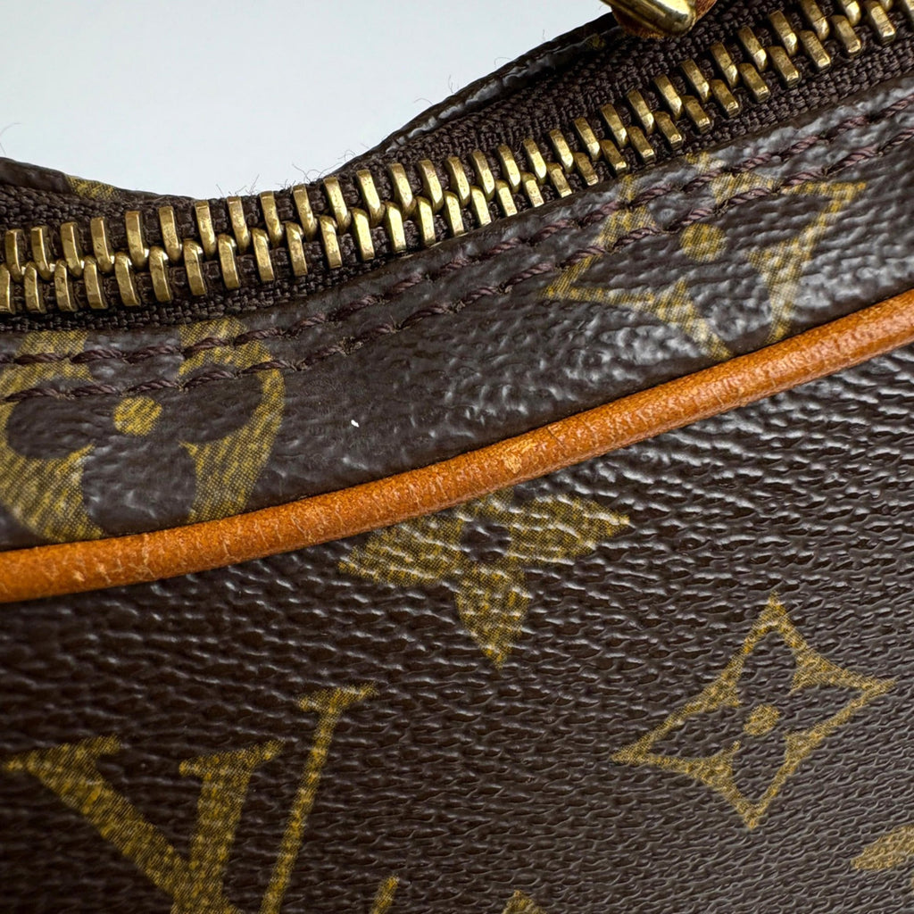 Louis Vuitton Brown Monogram Pochette Shoulder Bag