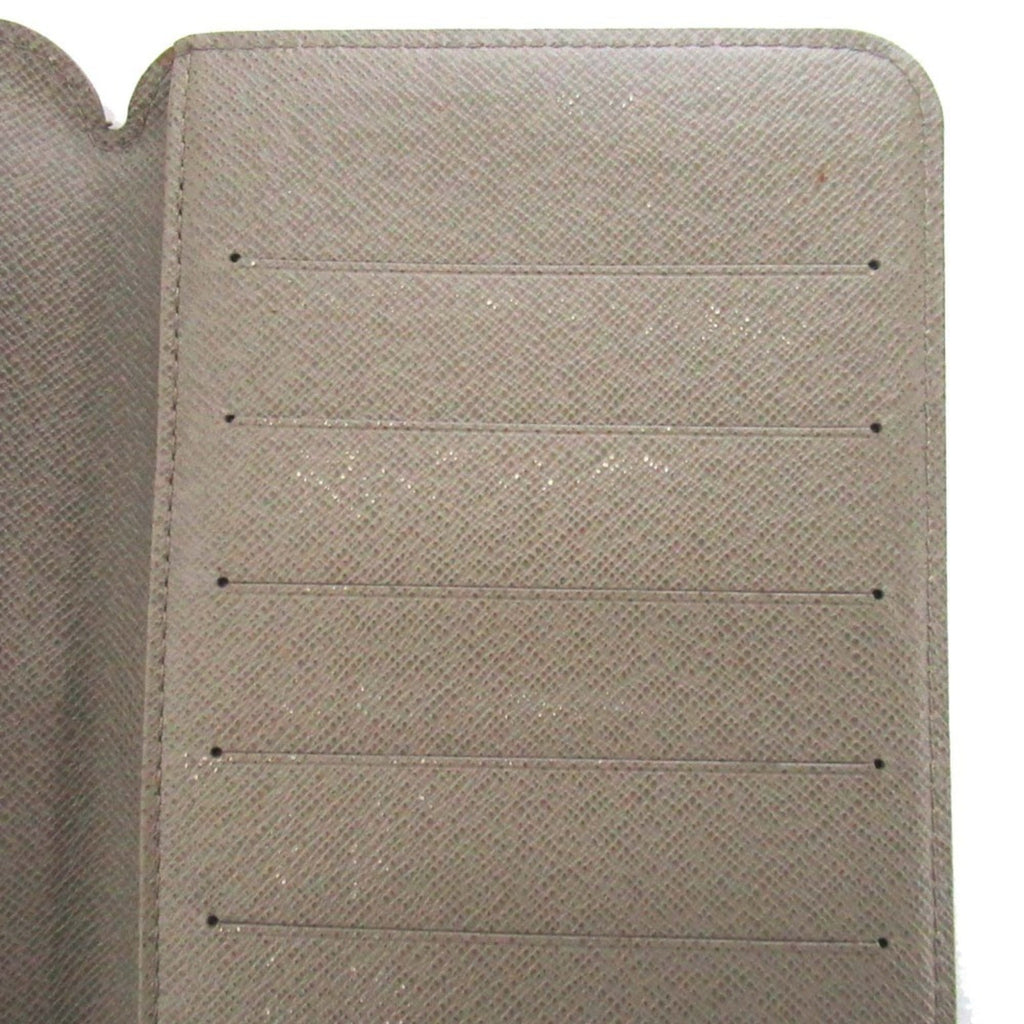 Louis Vuitton Khaki Leather Long Wallet