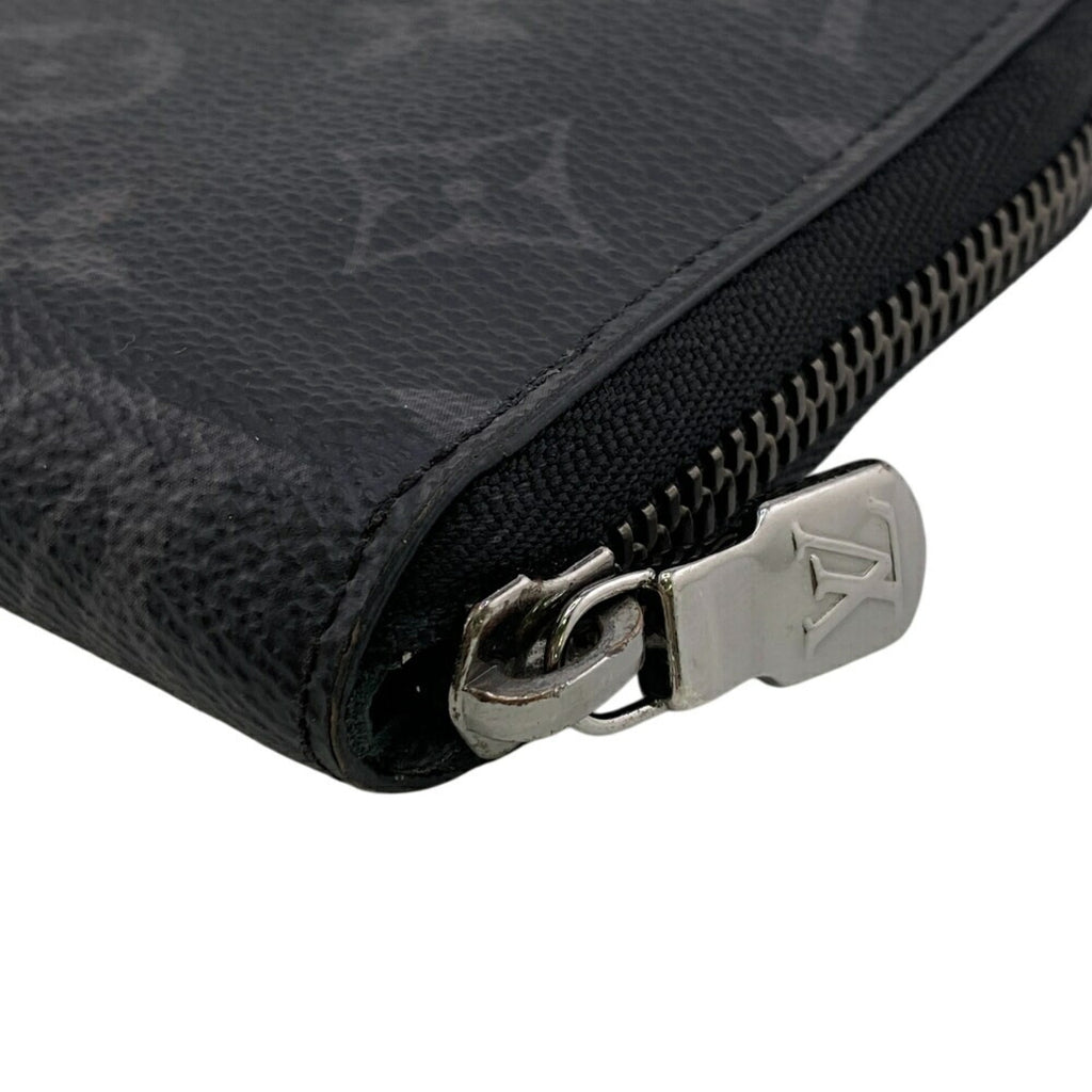 Louis Vuitton Black Leather Long Wallet