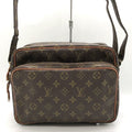 Louis Vuitton Brown Monogram Canvas Shoulder Bag
