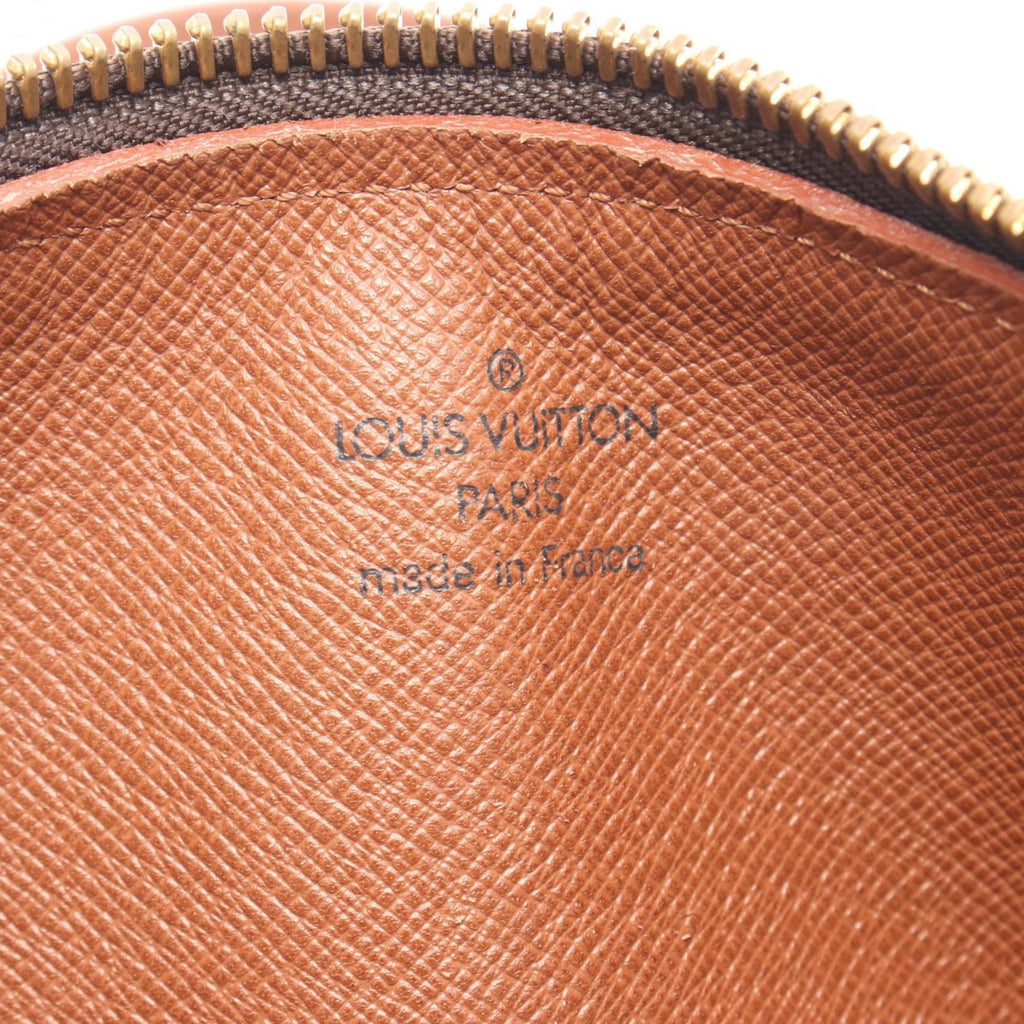 Louis Vuitton Brown Monogram Pvc Coated Canvas Leather Handbag