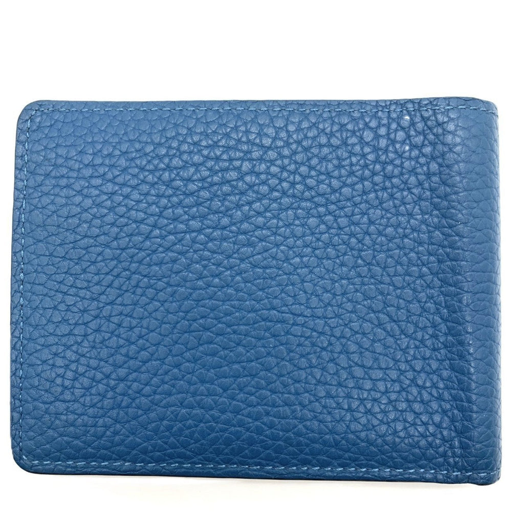Louis Vuitton Taurillon Blue Leather Wallet