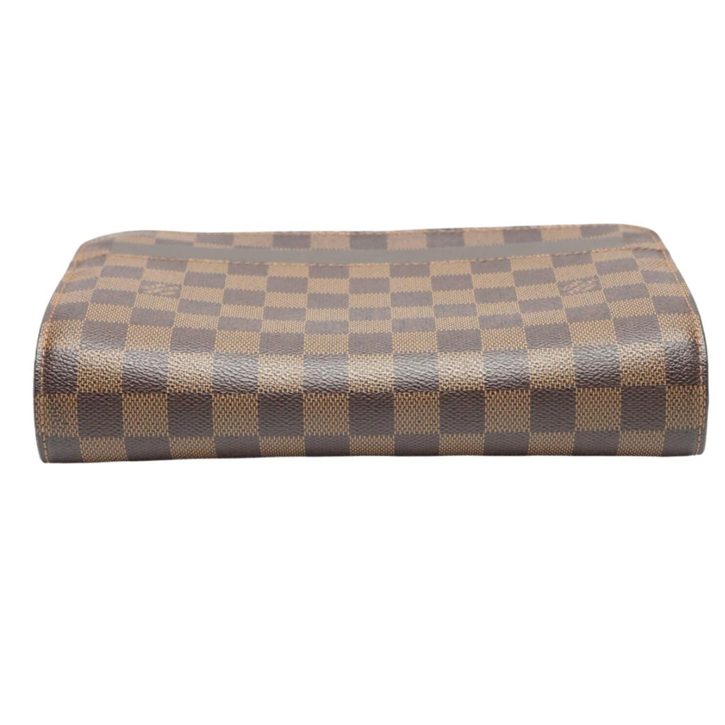 Louis Vuitton Damier Brown Damier Canvas Clutch Bag