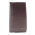 Chanel Metallic Purple Leather Long Wallet (Bi-Fold)