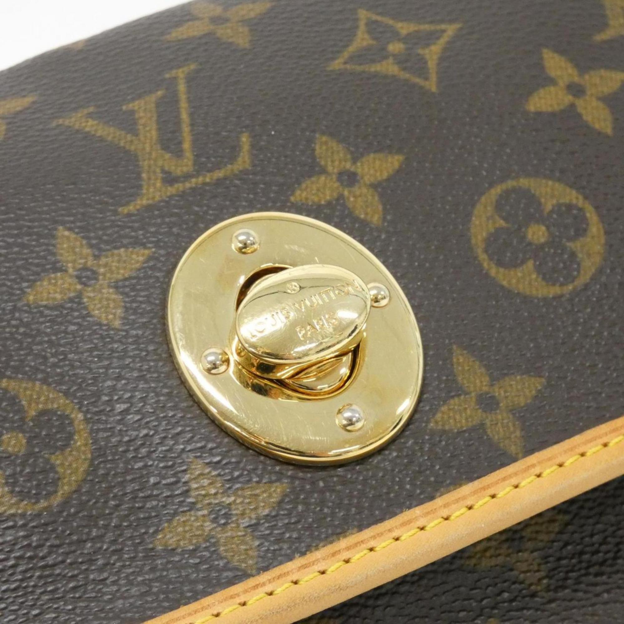 Louis Vuitton Marron Coated Canvas Shoulder Bag