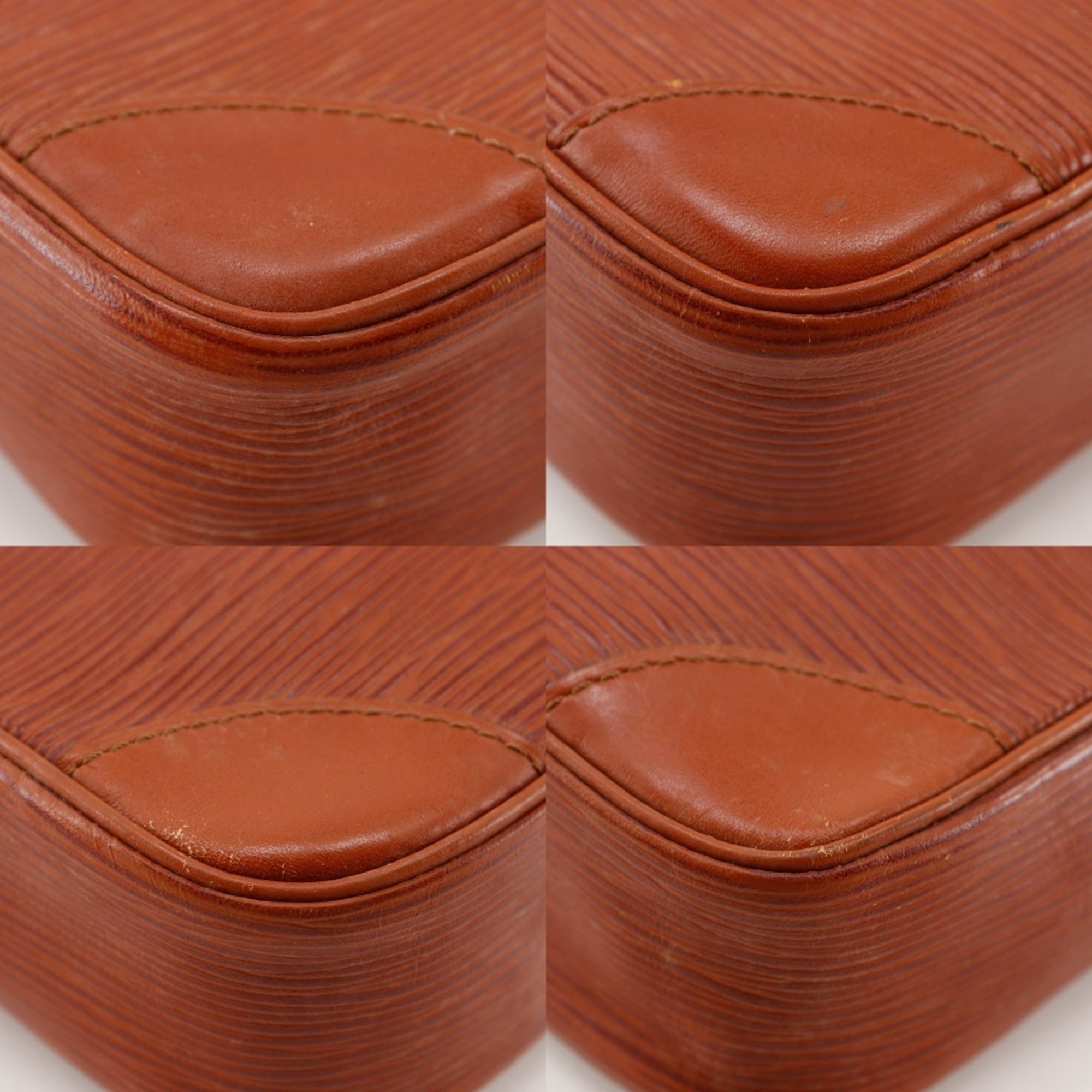 Louis Vuitton Brown Epi Leather Shoulder Bag