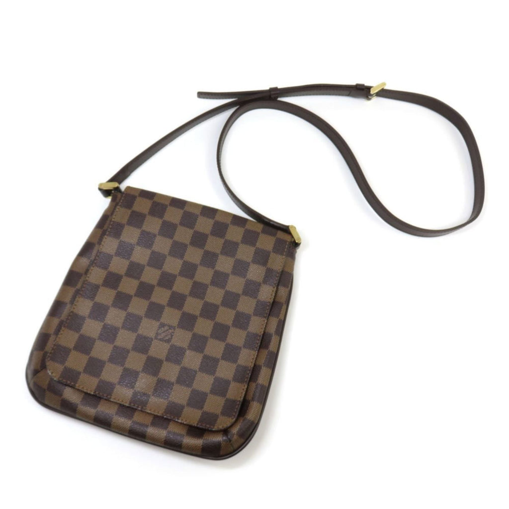 Louis Vuitton Brown Ebene Damier Canvas Shoulder Bag
