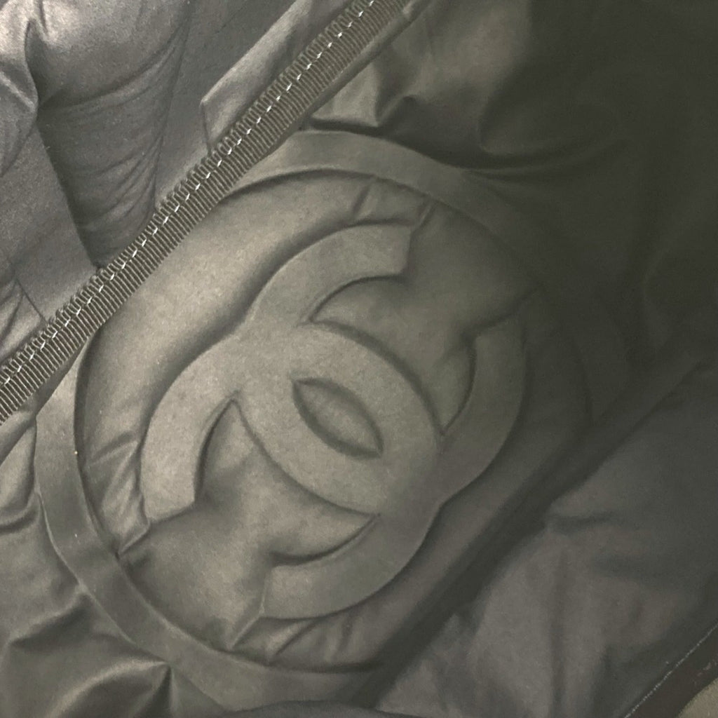 Chanel White Nylon Shoulder Bag