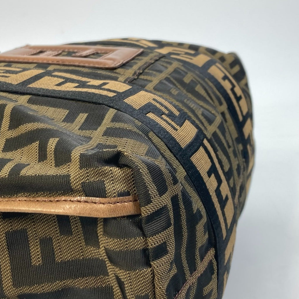 Fendi Brown Leather Tote Bag