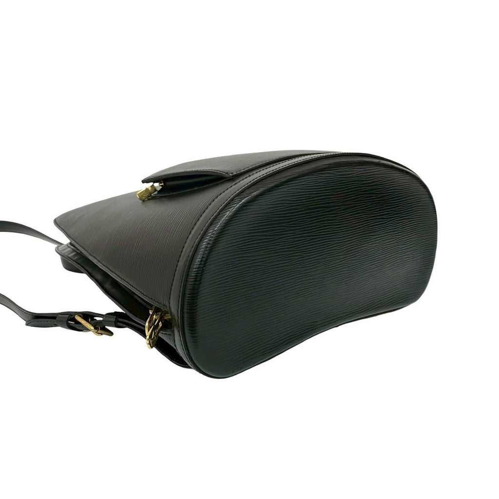Louis Vuitton Black Epi Leather Backpack
