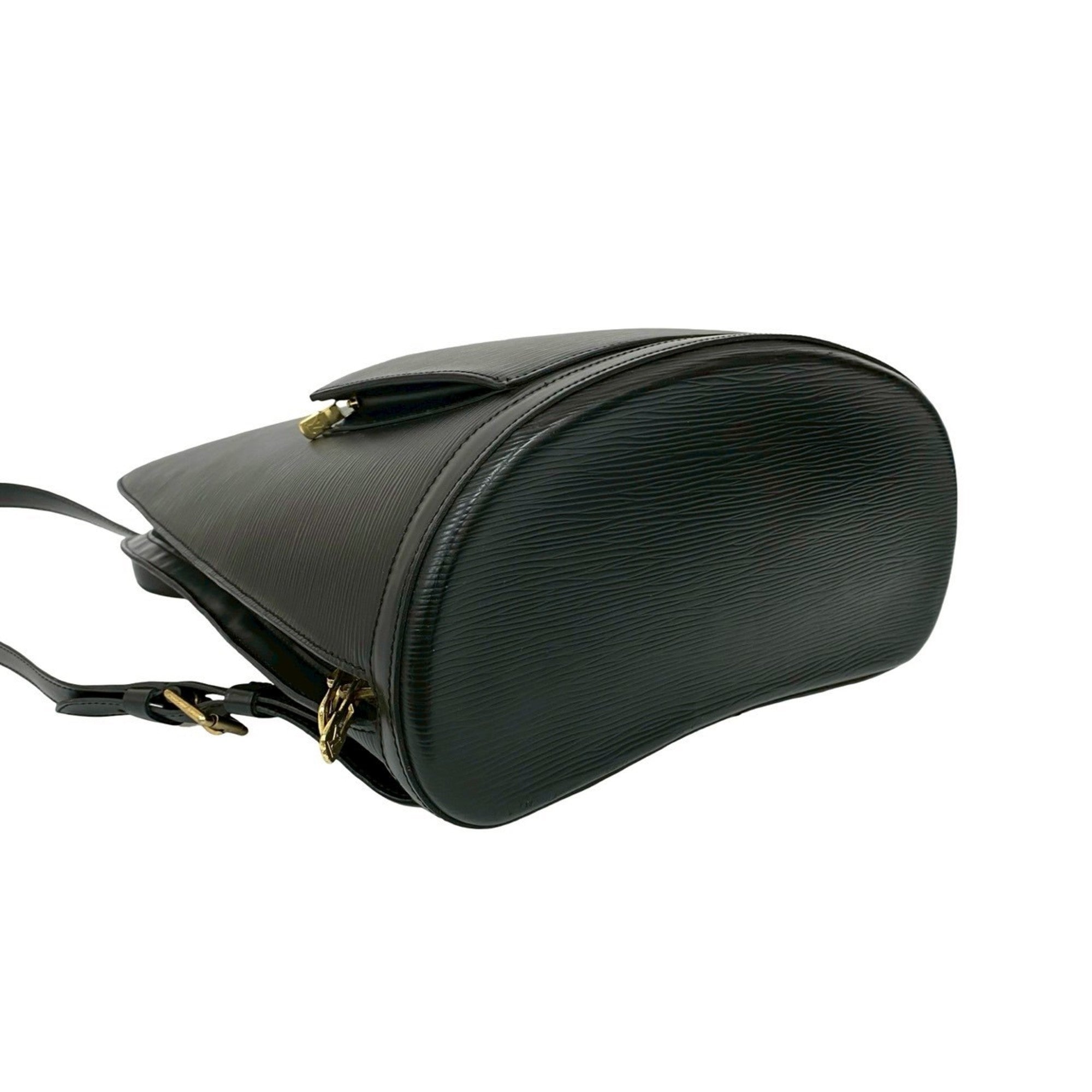 Louis Vuitton Black Epi Leather Backpack