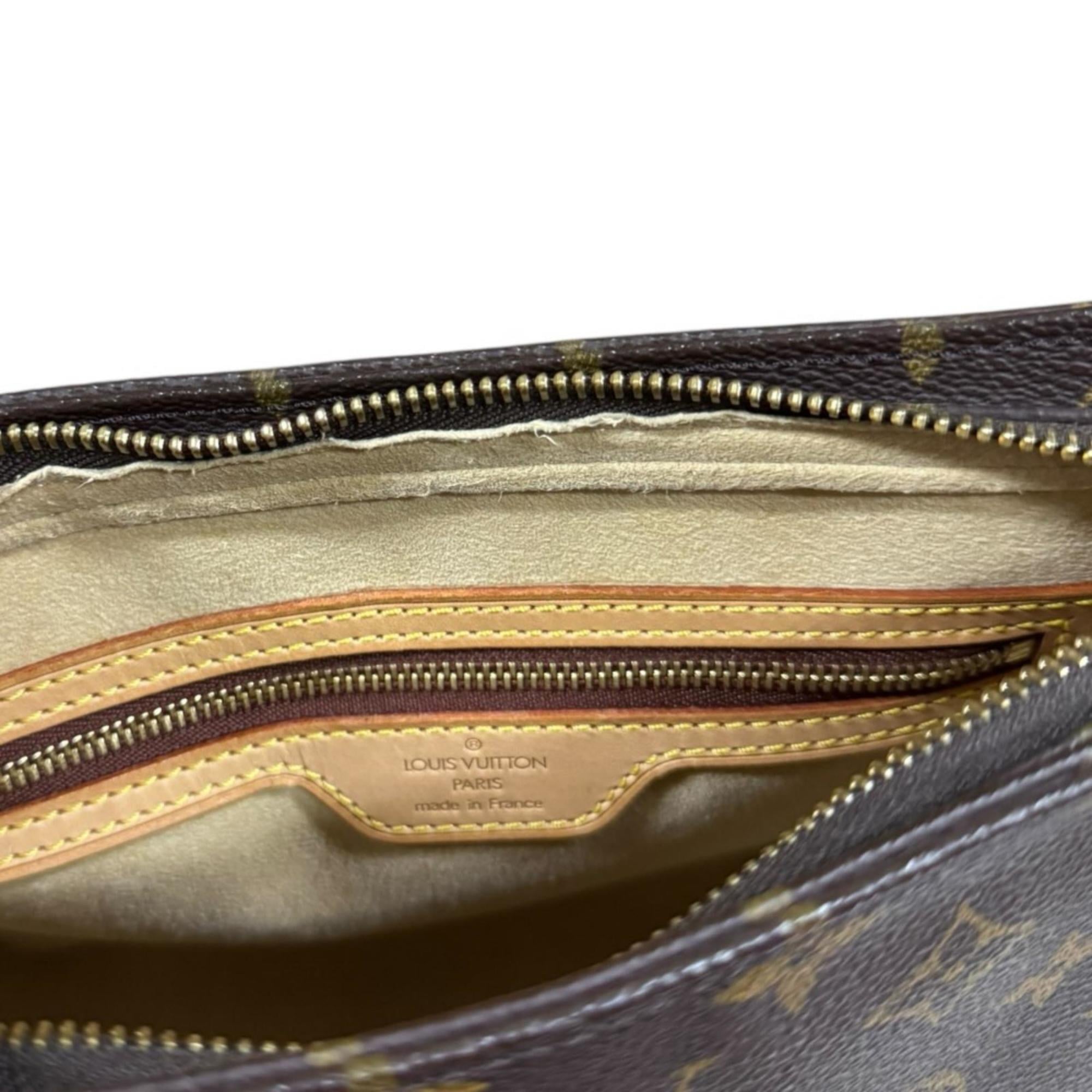 Louis Vuitton Monogram Brown Galle Monogram Or Monogram Shoulder Bag