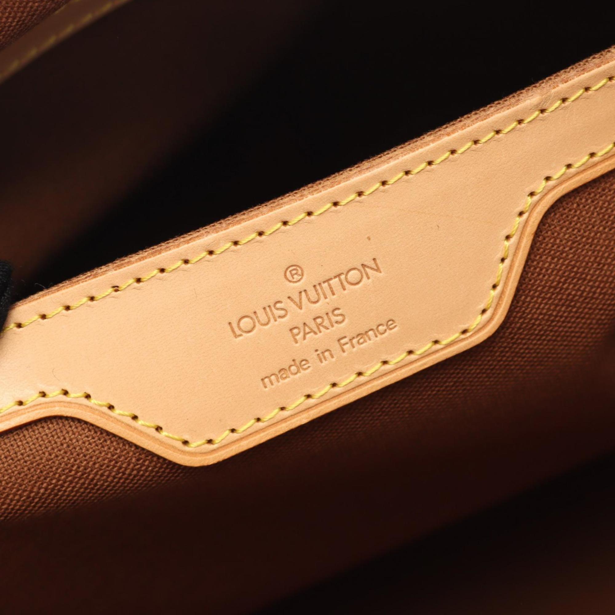 Louis Vuitton Brown Monogram Coated Canvas Boston Bag