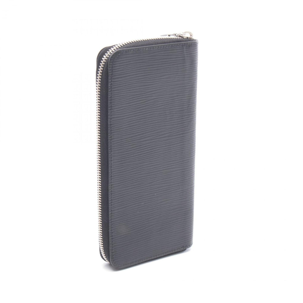 Louis Vuitton Black Noir Epi Leather Long Wallet