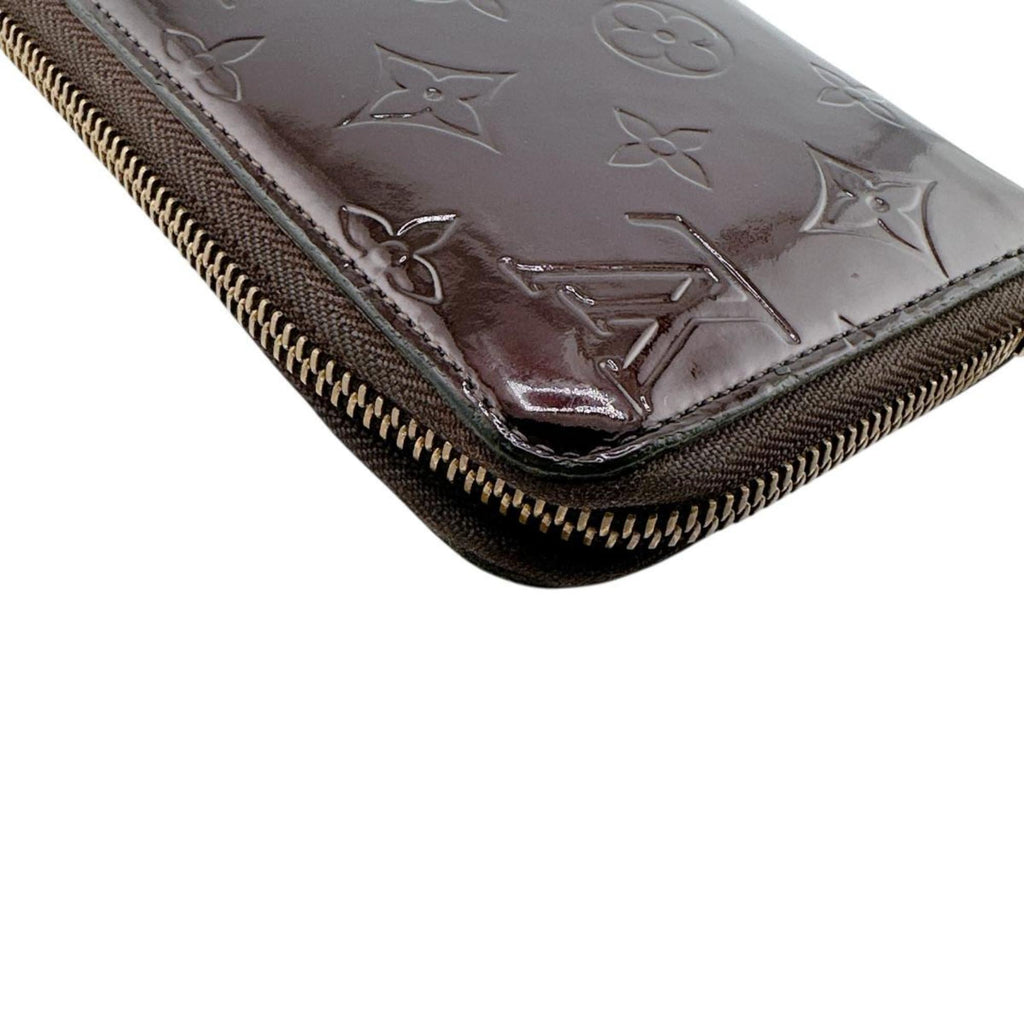 Louis Vuitton Magenta Monogram Vernis Long Wallet