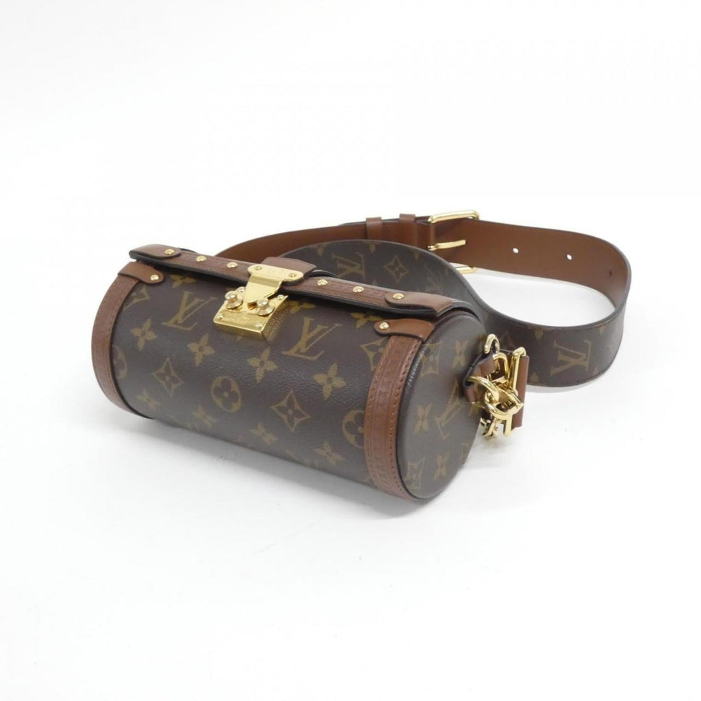 Louis Vuitton Marron Coated Canvas Shoulder Bag