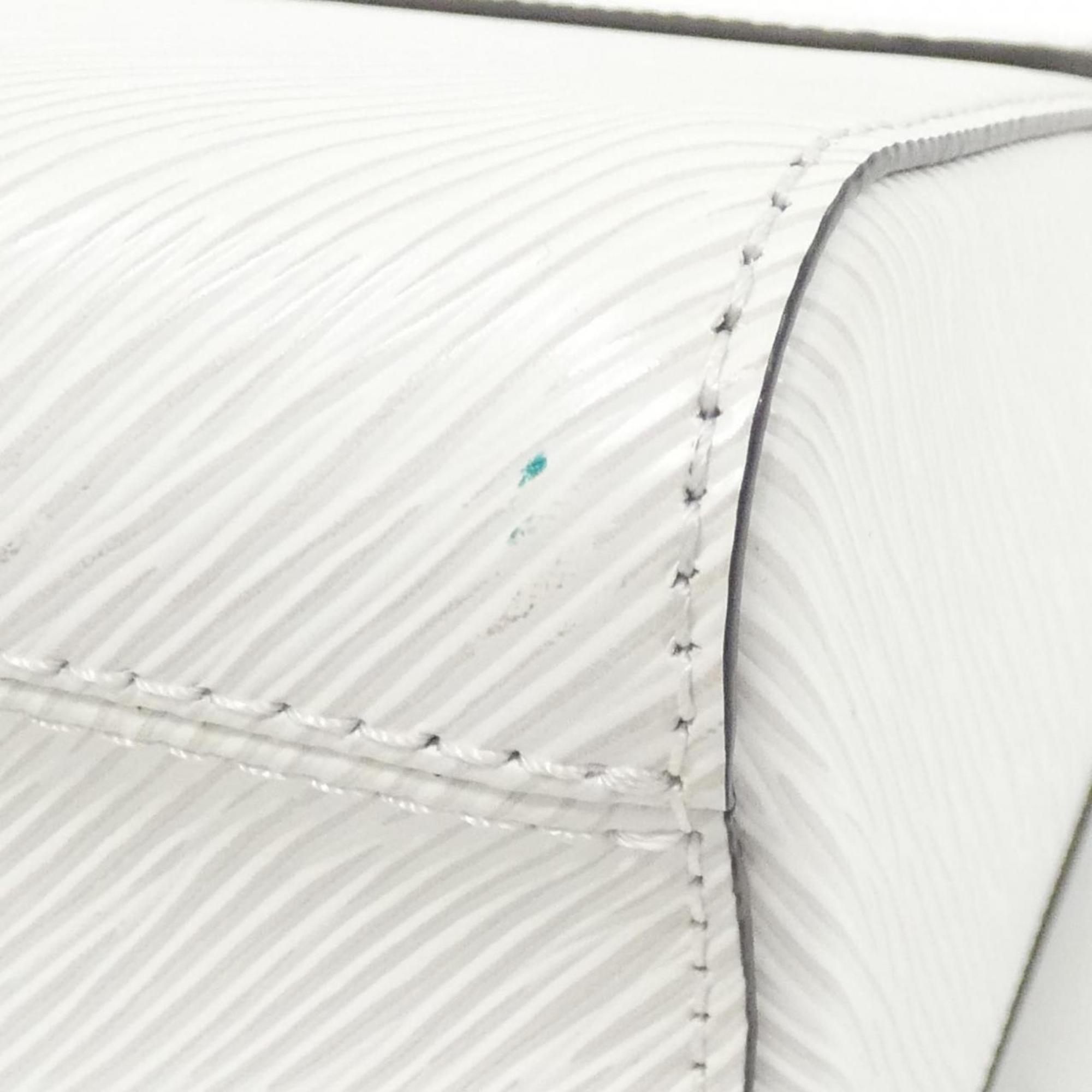 Louis Vuitton White Leather Shoulder Bag