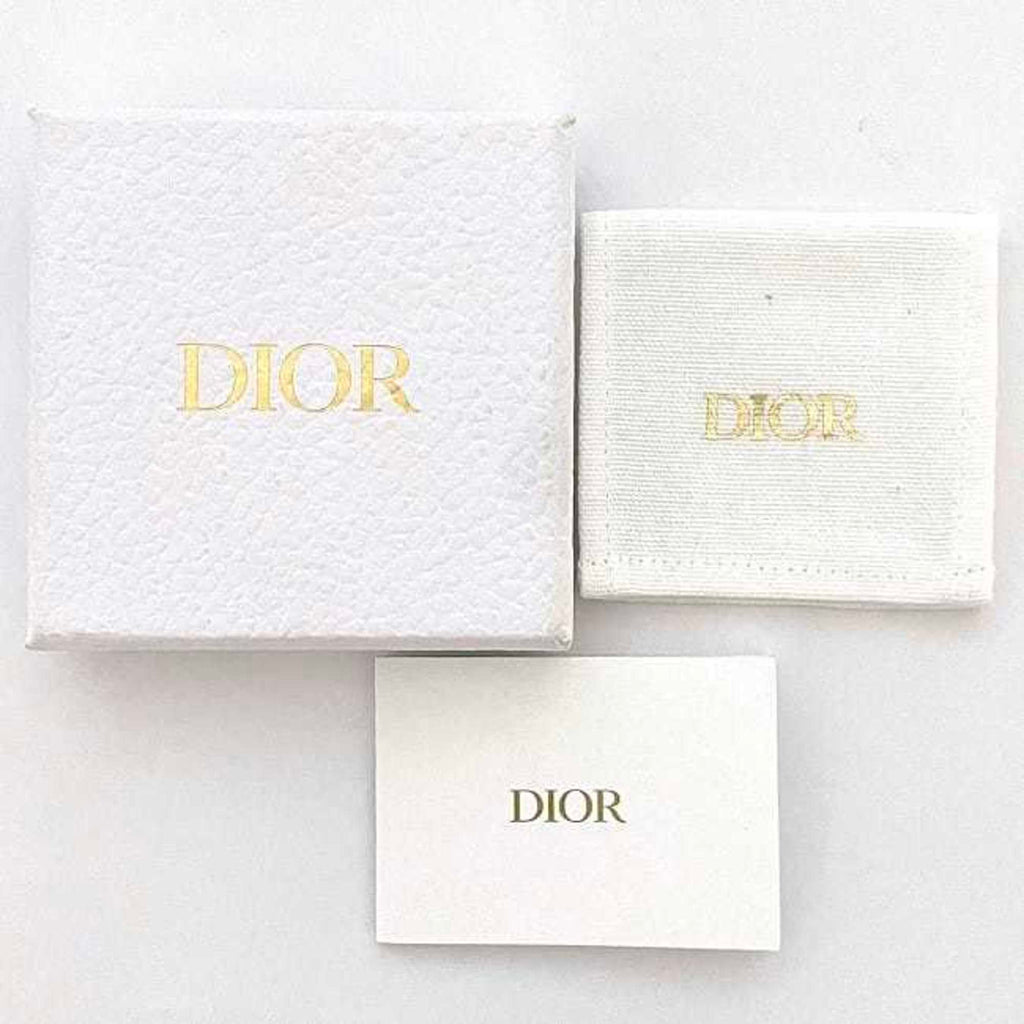 Christian Dior Gold Plating Band Ring (Pre-Owned)