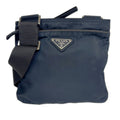Prada Navy Nylon Pochette Shoulder Bag