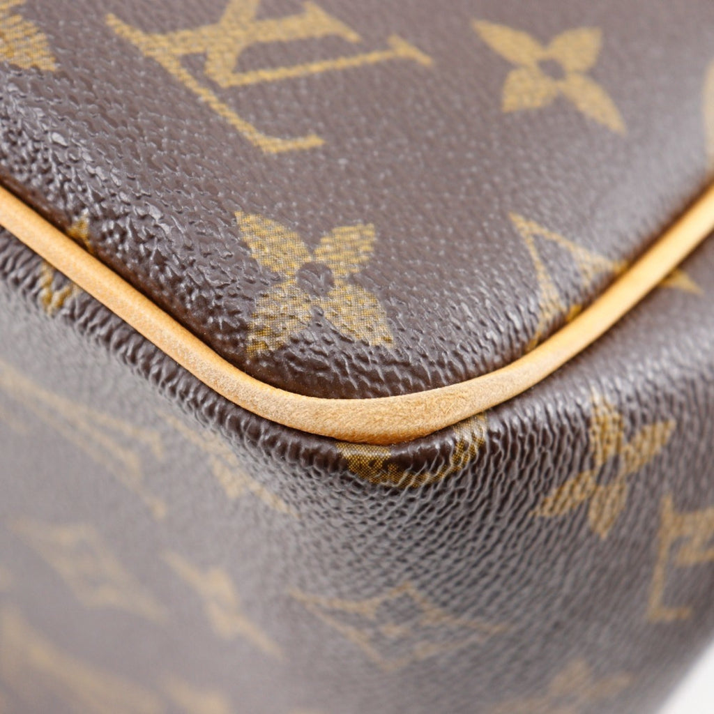 Louis Vuitton Brown Monogram Canvas Handbag