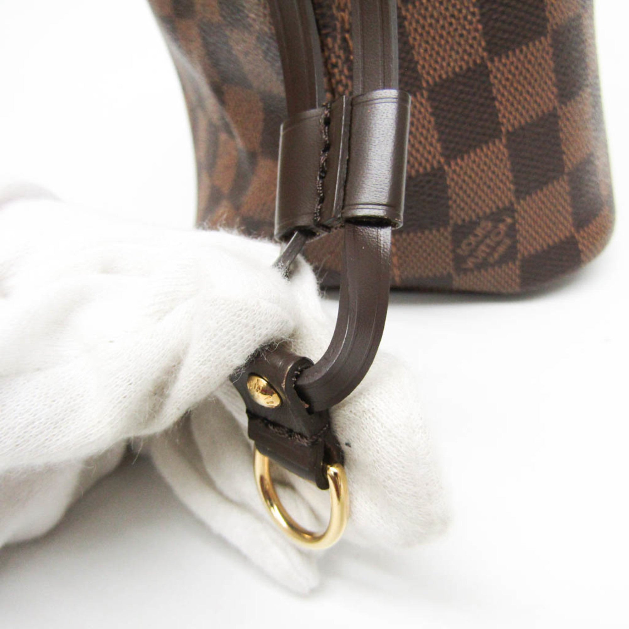 Louis Vuitton Damier Ebene Damier Canvas Tote Bag