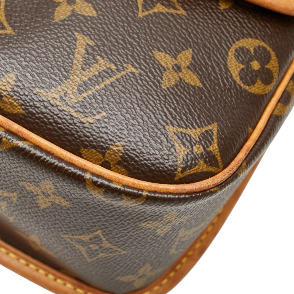 Louis Vuitton Monogram Brown Pvc Leather Shoulder Bag
