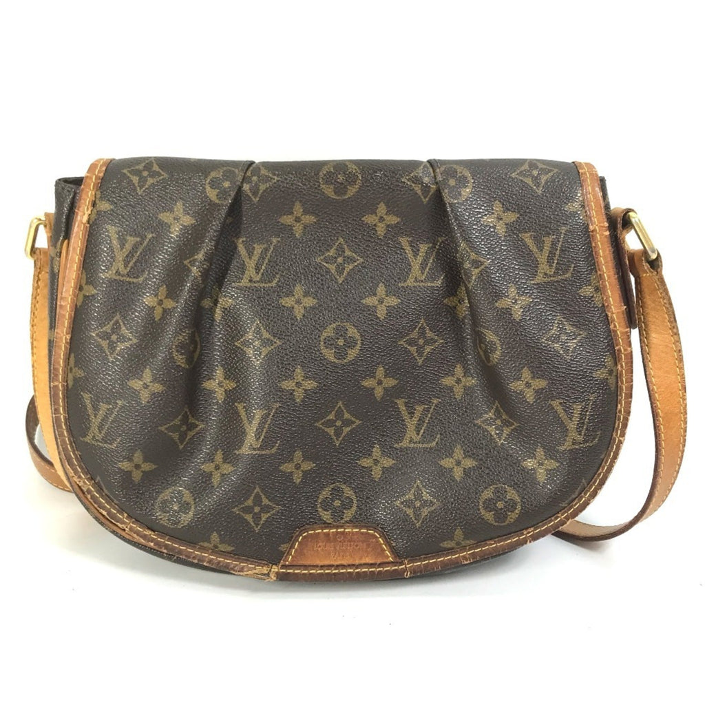 Louis Vuitton Brown Monogram Shoulder Bag