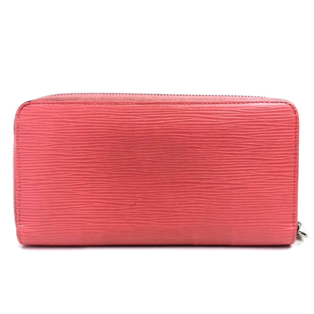 Louis Vuitton Pink Leather Long Wallet